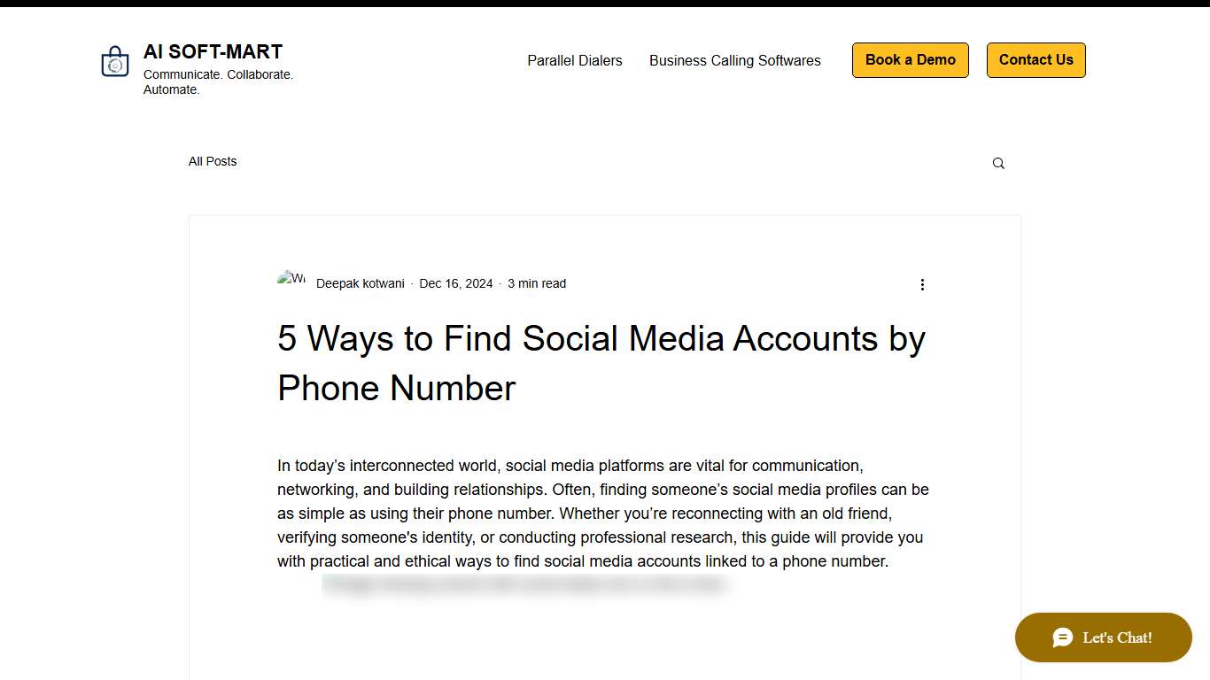 5 Ways to Find Social Media Accounts by Phone Number