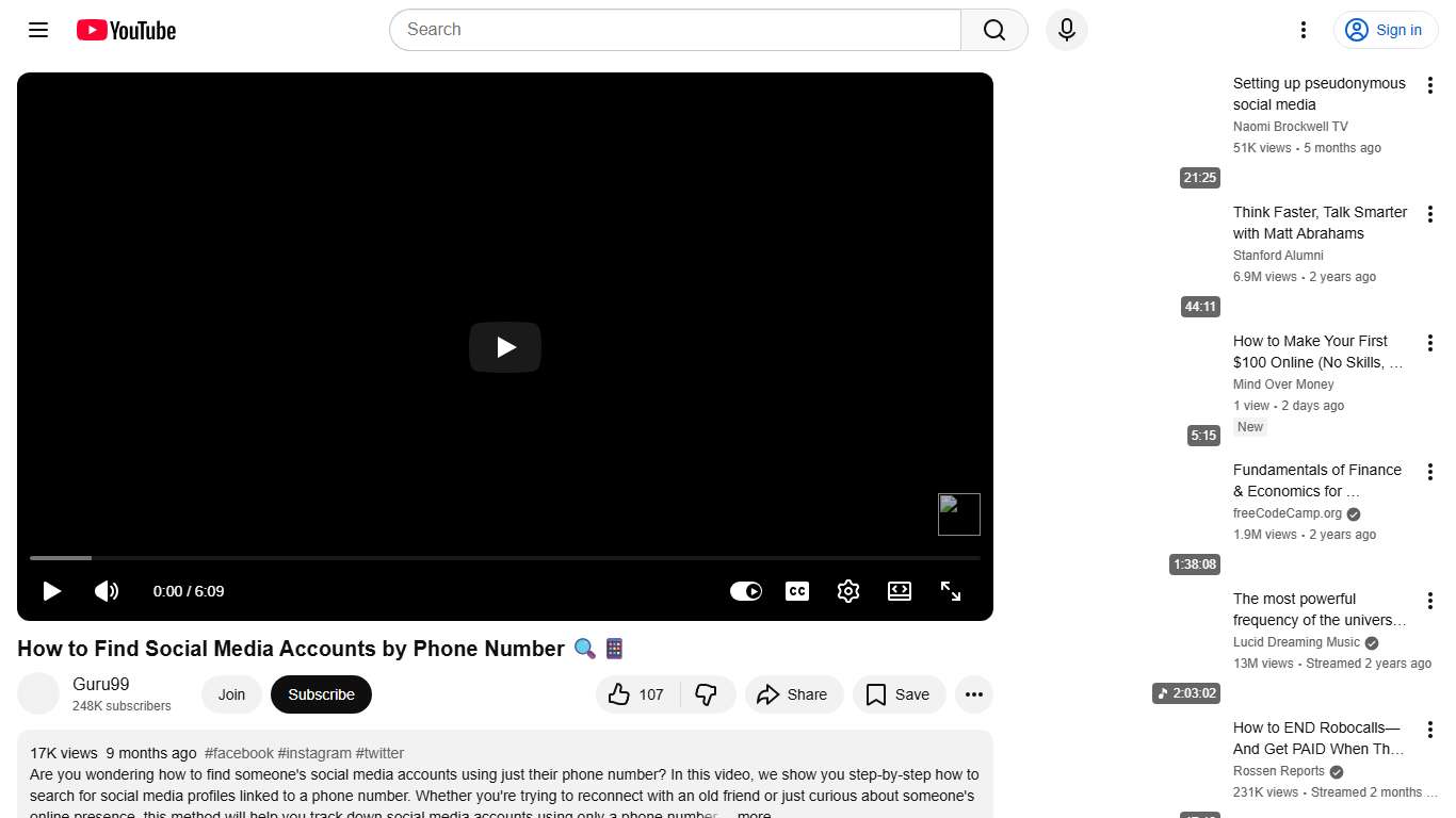 How to Find Social Media Accounts by Phone Number 🔍📱 - YouTube